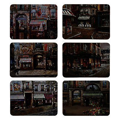 Jason Products Village Square Placemats, Set of 6 Jason Products Village Square Placemats, Set of 6